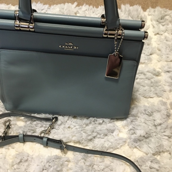 Coach grace bag blue Clearance